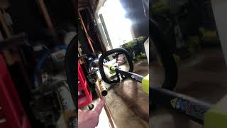 Ryobi 40 volt weed eater and attachment review [upl. by Ayekin990]