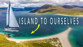 SAILING REMOTE Outer Hebrides  Sailing Florence Around Britain  Ep189 [upl. by Odranar]