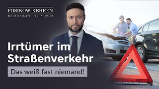 Das müssen Autofahrer wirklich wissen Die größten Irrtümer im Straßenverkehr Teil 1 anwaltstipps [upl. by Atikehs]