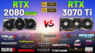 RTX 2080 SUPER vs RTX 3070 Ti in 2023 Test in 20 Games 1080p amp 1440p [upl. by Schaffel]