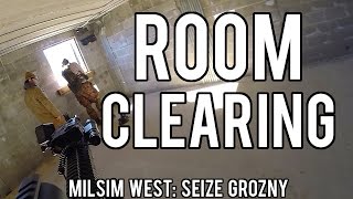 Milsim West Seize Grozny  Room Clearing Echo 1 Platinum AEG [upl. by Aleakcim236]