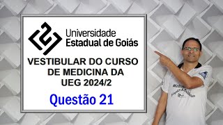 CORREÇÃO QUESTÃO 21 VESTIBULAR DA UEG20242 Matrizes [upl. by Leanna345]