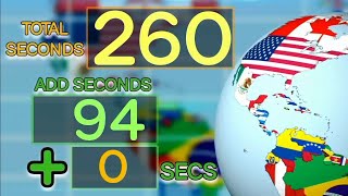 Total 260 Seconds Countdown With Add seconds 7816 Remix BBC News Countdown remix 2015 Ver2024 [upl. by Sperry]