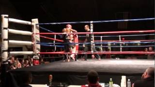 Brandon Cuttino vs Kenny Richmond  Fight Night  Hamburg Field House Hamburg PA  April 21 2012 [upl. by Hnilym]