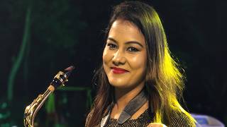 Lipika Popular Instrumental Song  Badan Pe Sitare Lapete  Saxophone Queen Lipika  Bikash Studio [upl. by Yenttirb]