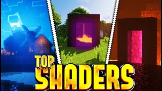 ☢️Los TOP 10 ☢️Shaders para Minecraft bedrock 121☢️PE [upl. by Gorrian]