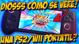 ANBERNIC RG556 la PS2  Wii Portatil AMOLED definitiva Consola ANDROID juegos 3DS y Switch  Review [upl. by Aleehs]