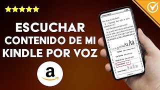 ¿Cómo escuchar contenido de mi AMAZON KINDLE por altavoz  Audiolibros [upl. by Kizzie886]