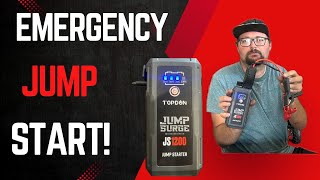 EMERGENCY PORTABLE Pocket BATTERY JUMP Starter BOOSTER FOR ATV MOTORCYCLE REVIEW [upl. by Eustazio]