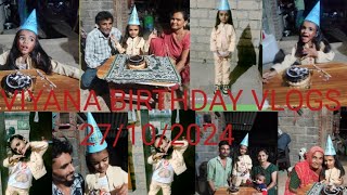 🎂🎂🎂viyana birthday vlogs 🎉🎂 💐 vlog viyana birthday viralvideo [upl. by Luy]