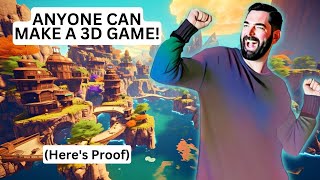 Crazy AI Tech Allows ANYONE To Build 3D Games [upl. by Nnylarej839]