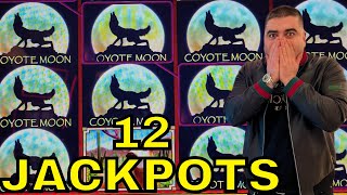 12 HANDPAY JACKPOTS On High Limit Slots  Las Vegas 2023 [upl. by Cargian348]