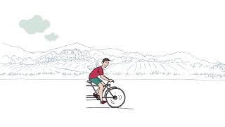 Carte de vœux digitale esprit coopératif 🚴 2024 ST175  Vidéostorytelling by Néologis [upl. by Arihsa]