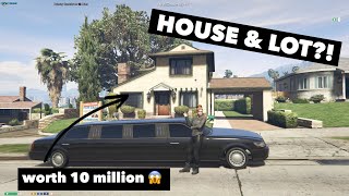 HOUSE amp LOT GIFT FROM DON MARCO GRABE MANLIGAW  GTA V RP [upl. by Mcneil]