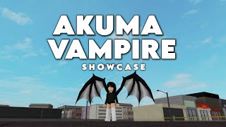 RoGhoul Akuma Vampire Showcase [upl. by Gnim]