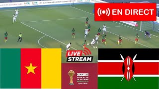 🔴EN DIRECT Cameroun contre Kenya  Éliminatoires AFCON 2025  Match en direct aujourdhui [upl. by Nevi]