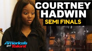 Courtney Hadwin  Semi Finals  Americas Got Talent 2018  REACTION  ibukola [upl. by Mensch]