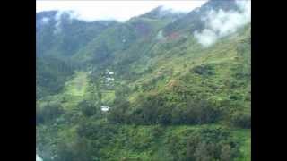 MAF Caravan Landing On a Mountain Airstrip  Papua Indonesia [upl. by Notlrak]