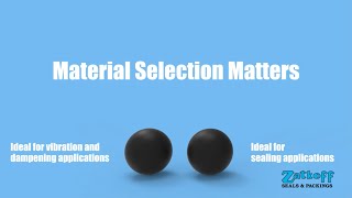 Material Selection Matters for ORings Sealing Performance [upl. by Stanford]