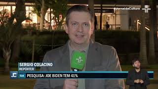 Primeira pesquisa eleitoral após atentado de Trump mostra empate na corrida presidencial dos EUA [upl. by Werdna]