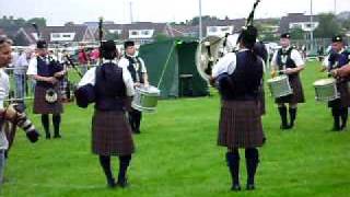 St Finbarrs Pipe Band British Championships 09 [upl. by Giza203]