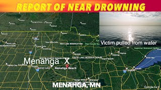 Near Drowning At Menahga Minnesota Late Sunday Afternoon [upl. by Laval59]