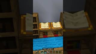 How to Make a Twin Study Table in Minecraft 📚😁 shorts [upl. by Lizabeth159]