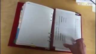 A5 Adelphi Filofax tour Part 2 [upl. by Nakhsa]