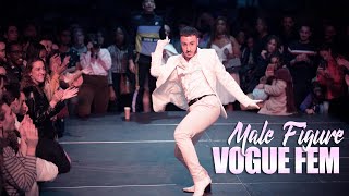 VOGUING  VOGUE FEM Male Figure at the Unification Ball [upl. by Robison]