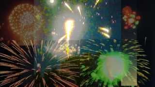 iMovie video of fireworks and sunsets amp how to make your own video with the ipad [upl. by Ogata]