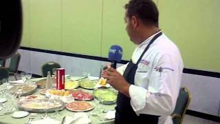 Katusha cooker explains riders dinner [upl. by Elison403]