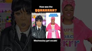 Wednesday Adams SINGS Halloween Vocal Exercise w Vocal Coach [upl. by Salema]