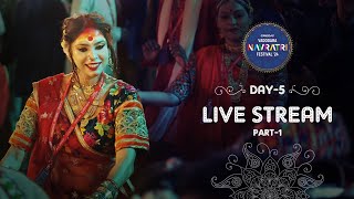 Vadodara Navratri Festival 2024  Navratri Nonstop Garba Live  Day 5 [upl. by Gschu]