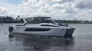 2018 Aquila 36 For Sale at MarineMax Naples Yacht Center [upl. by Nnylram]