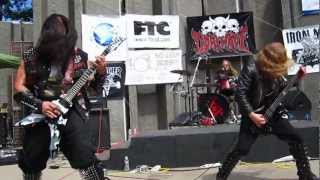 Gravehill quotDevil Worshiper  Rites of the Pentagramquot  Tidal Wave 2012 free Metal concert 7152012 [upl. by Annel]