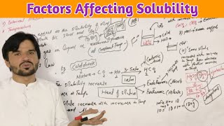 Factors Affecting Solubility Class 9 MT CHEMISTRY [upl. by Sarine]