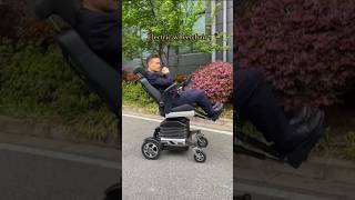 Automatic Electric Wheelchair 😜 Unique Gadgets 2024 Best For Elderly shorts automobile [upl. by Minsat]