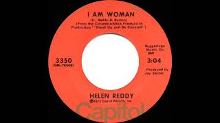 1972 HITS ARCHIVE I Am Woman  Helen Reddy a 1 recordstereo 45 [upl. by Stanwood]