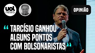 Tarcísio usa Guarujá e livros didáticos para fazer média com setores bolsonaristas diz Sakamoto [upl. by Aynotak]