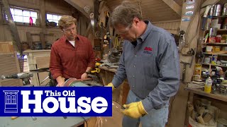 How to Sharpen a Lawn Mower Blade  This Old House [upl. by Nywles]