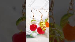 Accesorios de cristal de frutillas 🍎🍊🍋💕✨ [upl. by Sewoll]