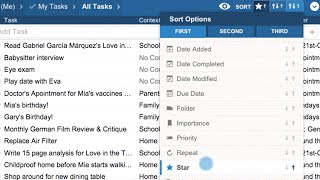 HowTo Sort and Filter Tasks [upl. by English798]