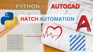 Automation with Python  AutoCAD hatching [upl. by Nessaj]