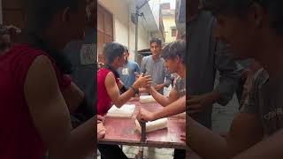 Arm wrestling match anasarmwrestler armsport armwrestling shorts youtuber [upl. by Niltak]