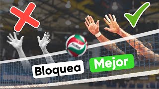 EJERCICIOS PARA BLOQUEO  VOLEIBOL [upl. by Svensen]