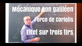 Force de Coriolis déviation vers lEst et autres tirs [upl. by Eybba]