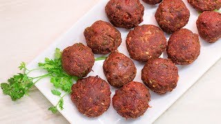 মাংসের কোফতা  Beef Kofta  Meatball Recipe [upl. by Llerehc]