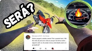 🎥🤔ESTRAGA O MOTOR SE ACELERAR O MÁXIMO NA POP110I [upl. by Sheeree458]