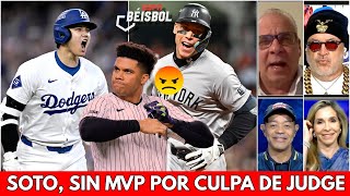 OHTANI Y JUDGE serán MVP de forma UNÁNIME JUAN SOTO sin CHANCES EL JUEZ lo OPACÓ  ESPN Beisbol [upl. by Vinia]