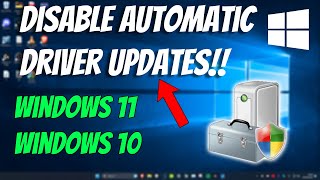 How To Disable Automatic Driver Updates in Windows [upl. by Suelo824]